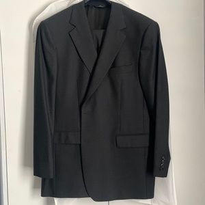 Dark Gray Brooks Brothers 346 Suit